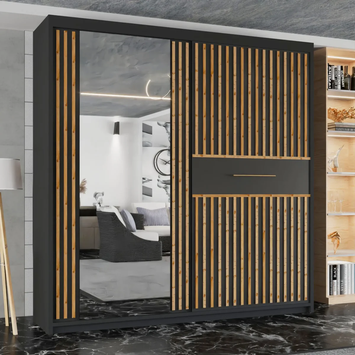 Lyllie Sliding Wardrobe – Sleek Modern Design And Smart Storage - Image 3