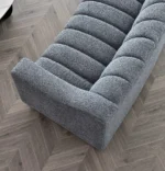 Astoria 3-Seater Sofa – Modern Chesterfield Elegance in Bouclé Fabric - Image 8