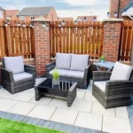 Rattan 4-Seater Dining Set – All-Weather Outdoor Luxury