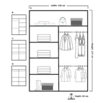 MARIKA WARDROBE - Modern Sliding Wardrobe with Luxurious Design - Image 7