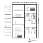 MARIKA WARDROBE - Modern Sliding Wardrobe with Luxurious Design - Image 9