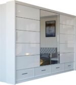 SYCYLIA 3 DOOR WARDROBE – Mediterranean Elegance Meets Modern Storage - Image 2
