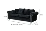 ASHWIN 3+2 Sofa - Image 11