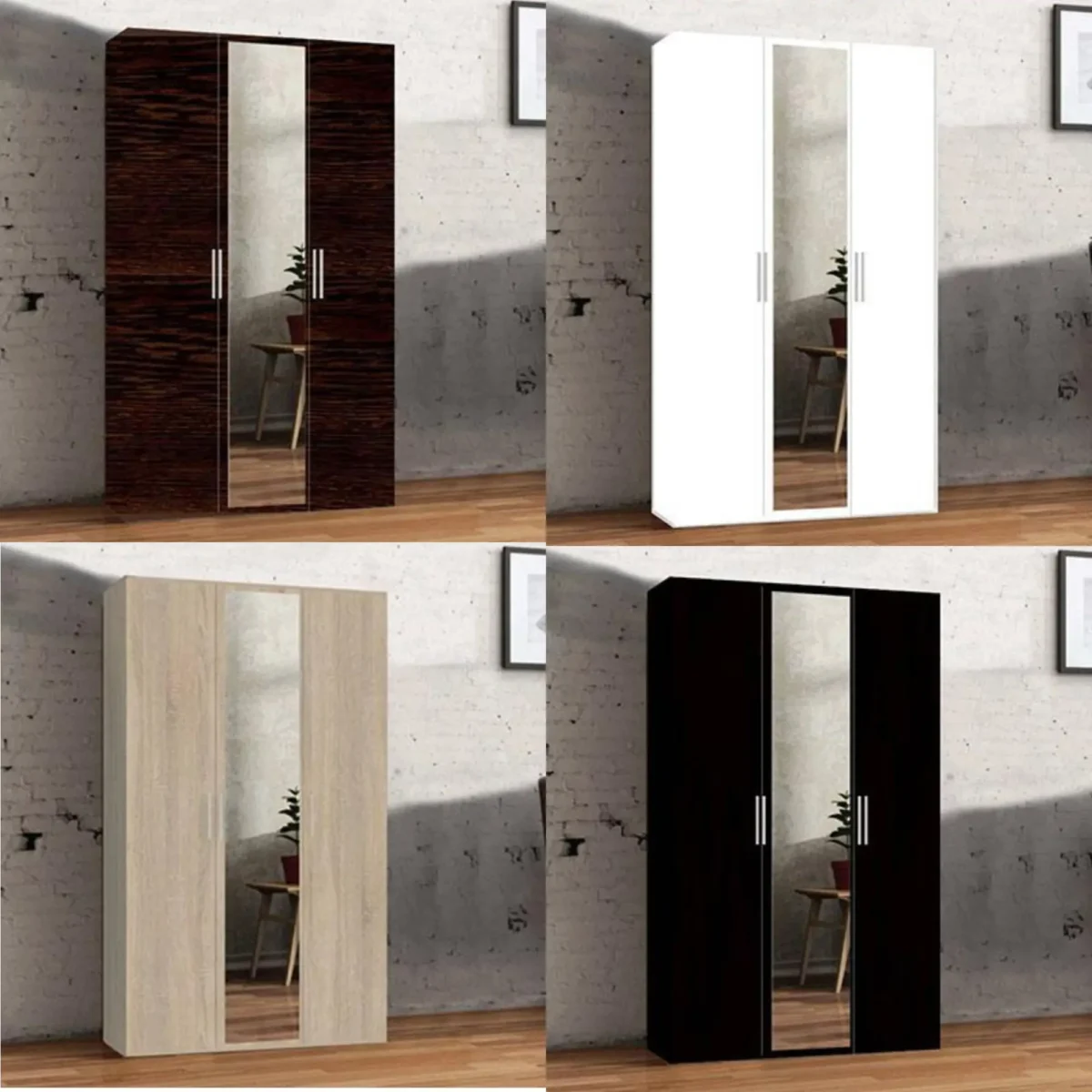 BOBBY 2 , 3 DOOR WARDROBE - Image 7
