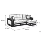 TINA SOFA BED - Image 5
