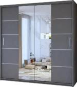 LISBON WARDROBE - Contemporary Sliding Wardrobe with Smart Storage Solutions - Image 13