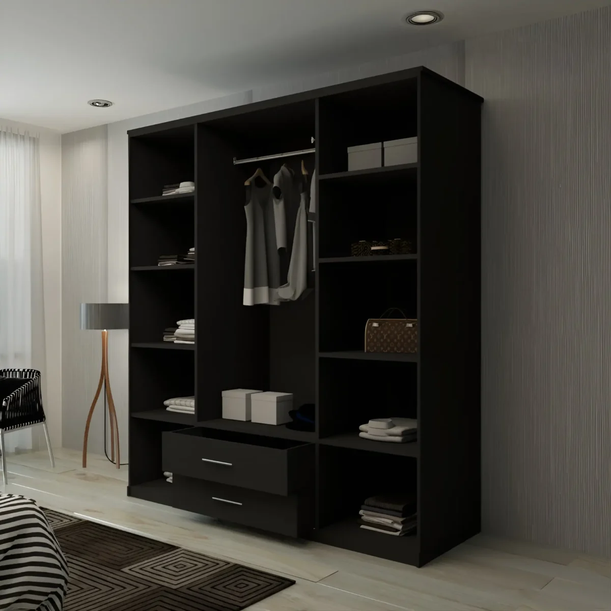 LONDON 4 DOOR WARDROBE - Image 10