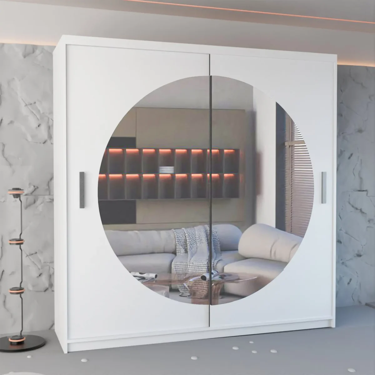 RINGO WARDROBE – Scandinavian-Inspired Minimalist Wardrobe with Smart Storage - Image 2