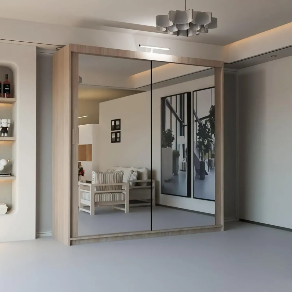 CHICAGO WARDROBE - Elegant Sliding Wardrobes with Premium Mirrors - Image 6