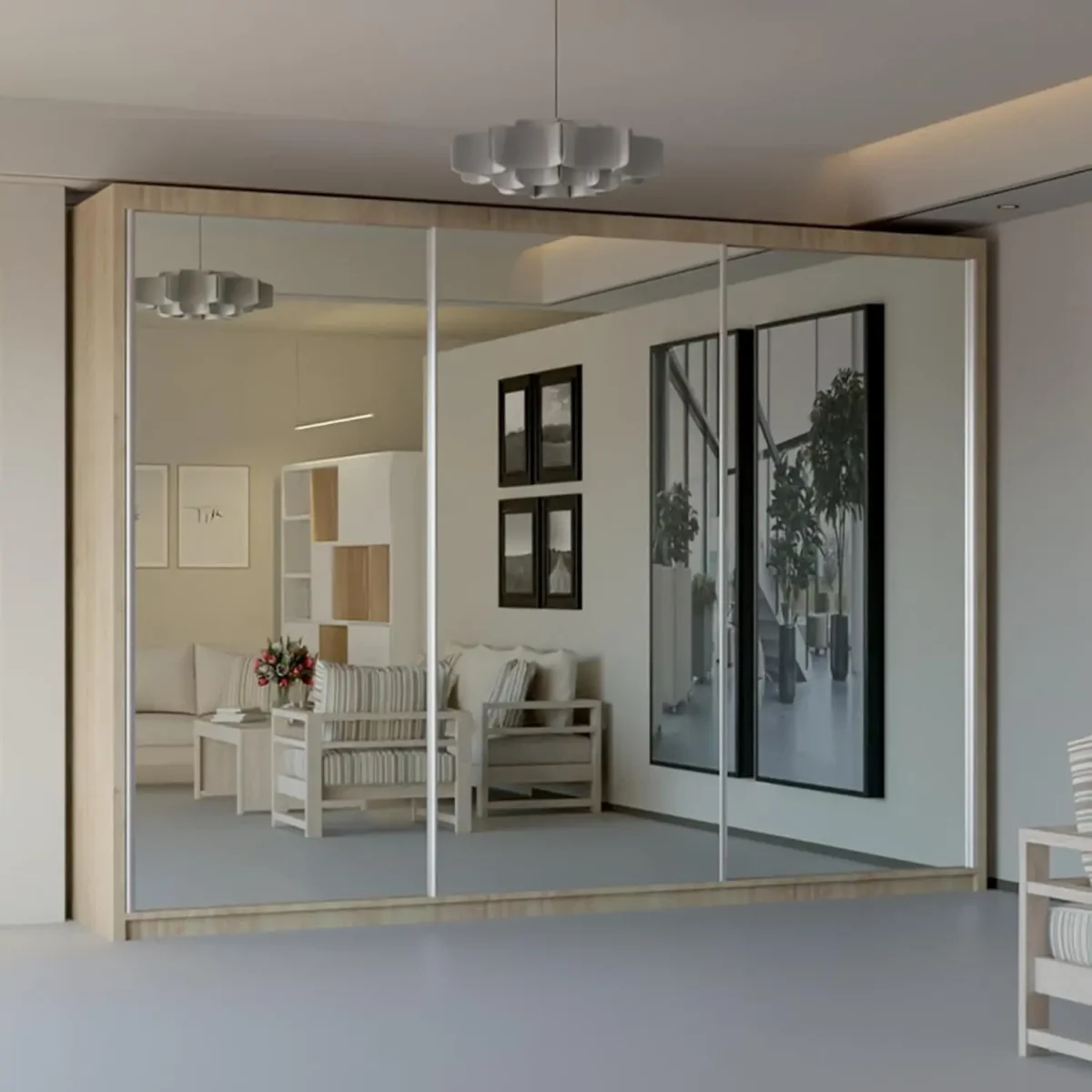 CHICAGO WARDROBE - Elegant Sliding Wardrobes with Premium Mirrors - Image 17