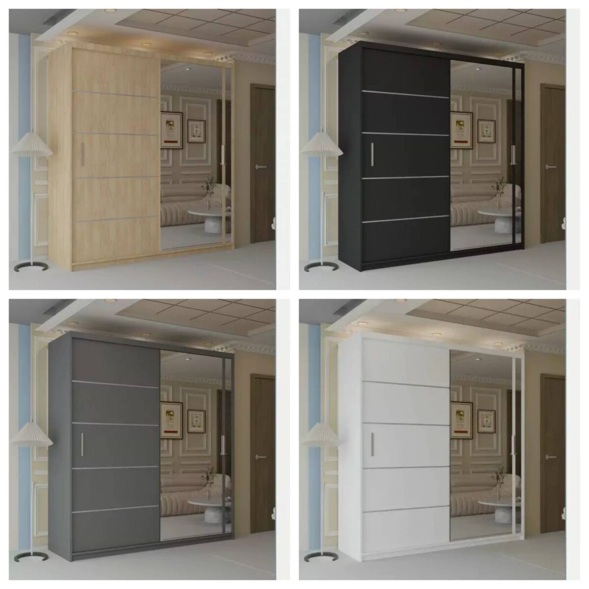 VISION WARDROBE – Smart Sliding Wardrobe with Integrated Technology - Image 1