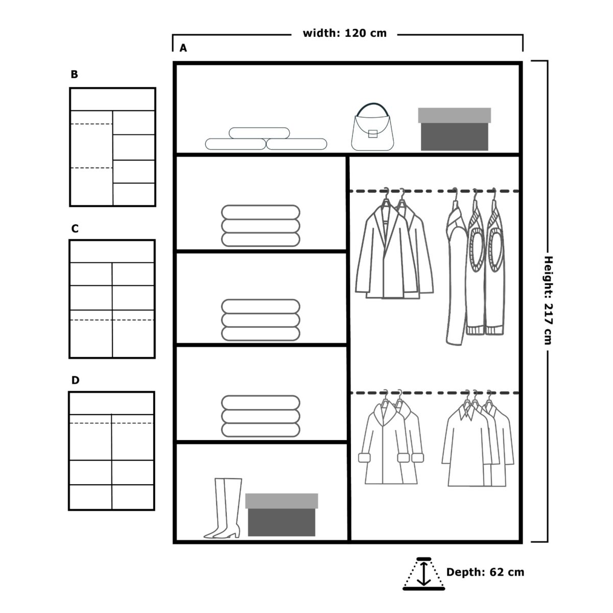 VISION WARDROBE – Smart Sliding Wardrobe with Integrated Technology - Image 9