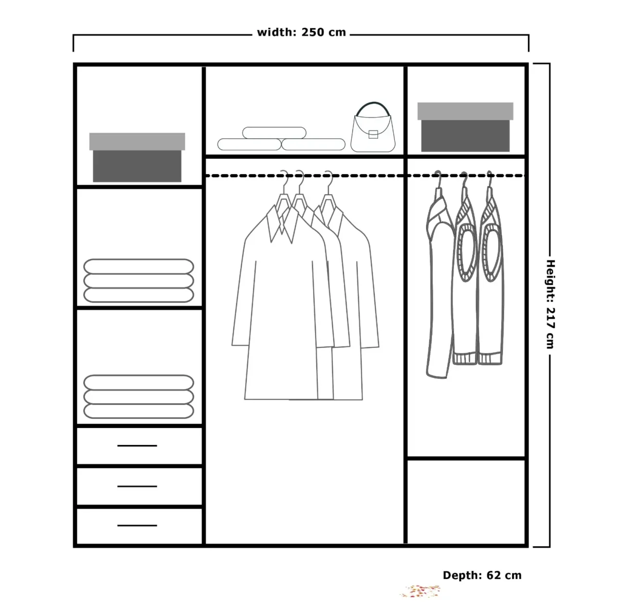 COLLIN WARDROBE - Image 3