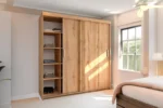 LEXY WARDROBE – Contemporary Sliding Wardrobe with Intelligent Storage - Image 3