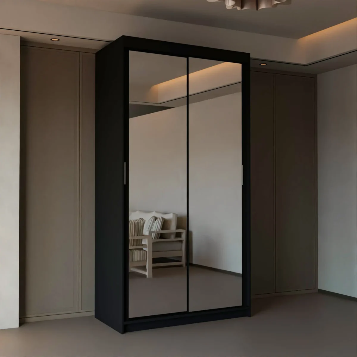 CHICAGO WARDROBE - Elegant Sliding Wardrobes with Premium Mirrors - Image 14
