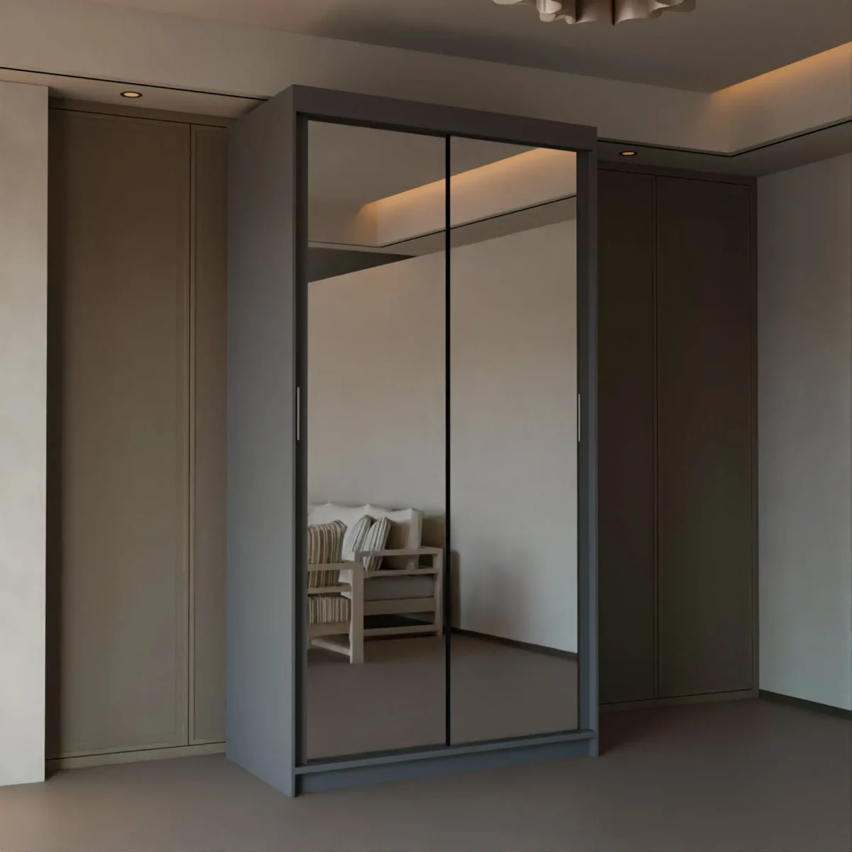 CHICAGO WARDROBE - Elegant Sliding Wardrobes with Premium Mirrors - Image 13