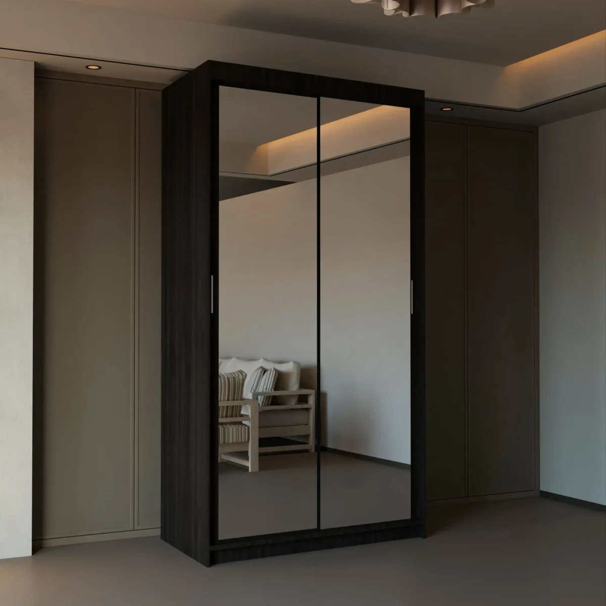 CHICAGO WARDROBE - Elegant Sliding Wardrobes with Premium Mirrors - Image 10