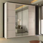LISBON WARDROBE - Contemporary Sliding Wardrobe with Smart Storage Solutions - Image 3
