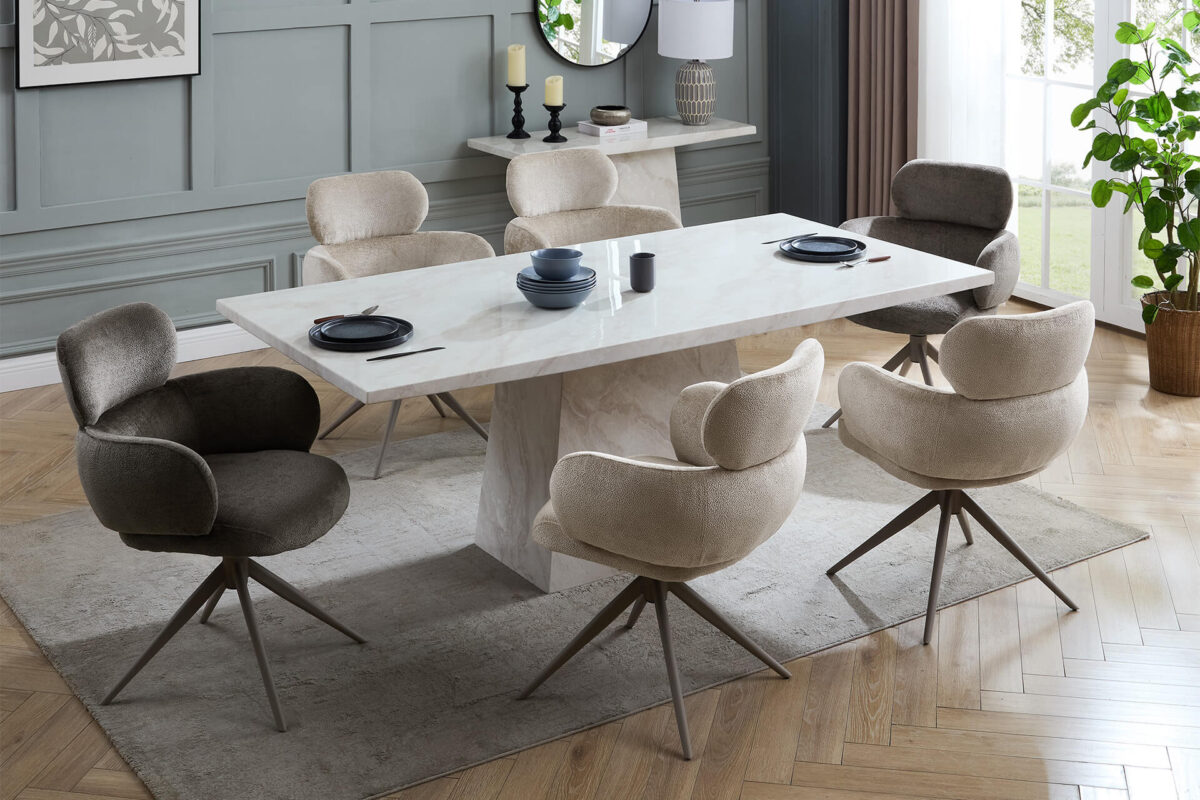 Apollo Dining Chair - Mocha - Image 2