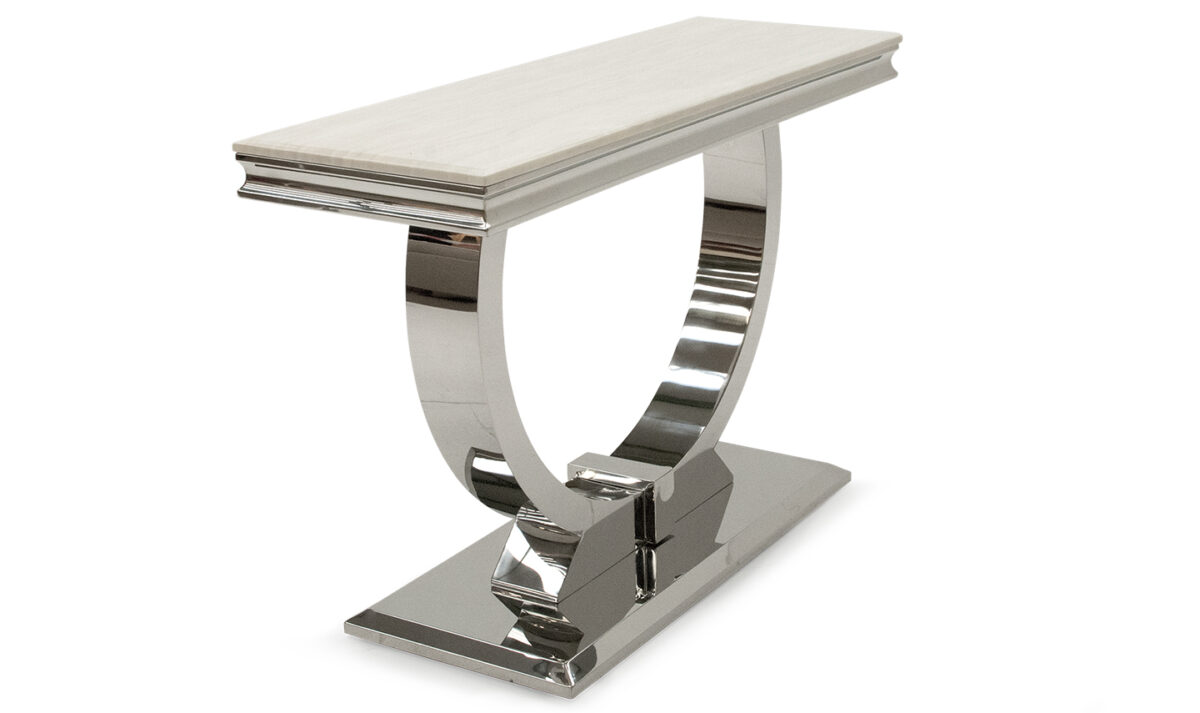 Arianna Console Table - Cream Low - Image 3
