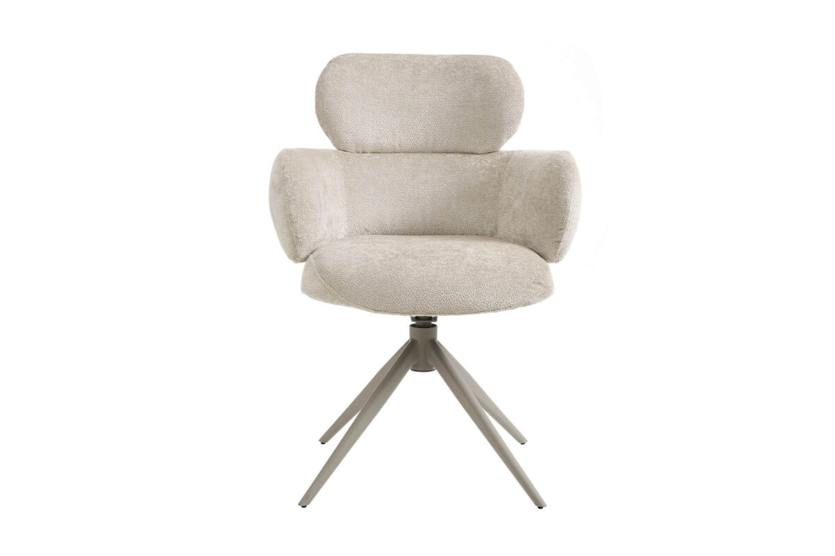 Apollo Dining Chair - Beige - Image 4