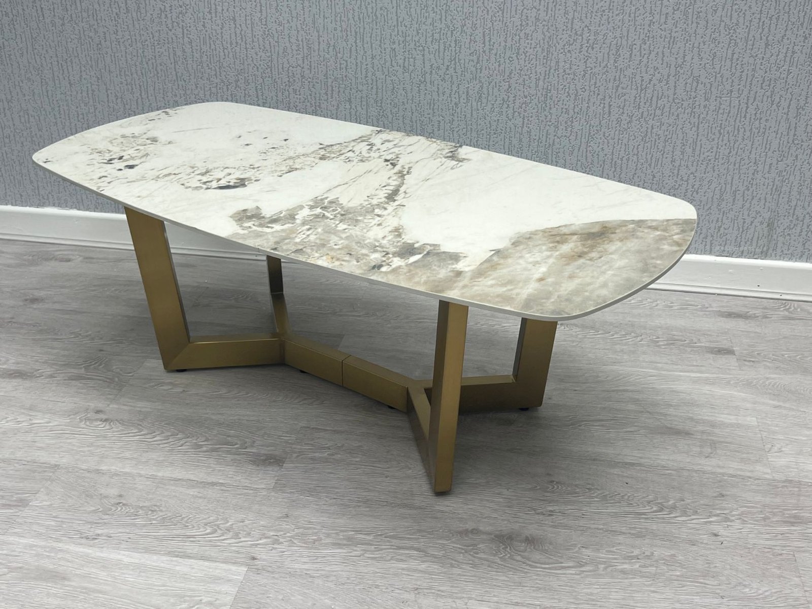 CT1311-2 Sorrento Oval Ceramic Coffee Table - Image 1