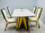 Ravello 180cm Marble Dining Table - Image 3