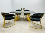 Ravello 180cm Marble Dining Table