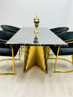 Ravello 180cm Marble Dining Table - Image 16