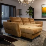 Fortna Brown Corner Sofa Bed